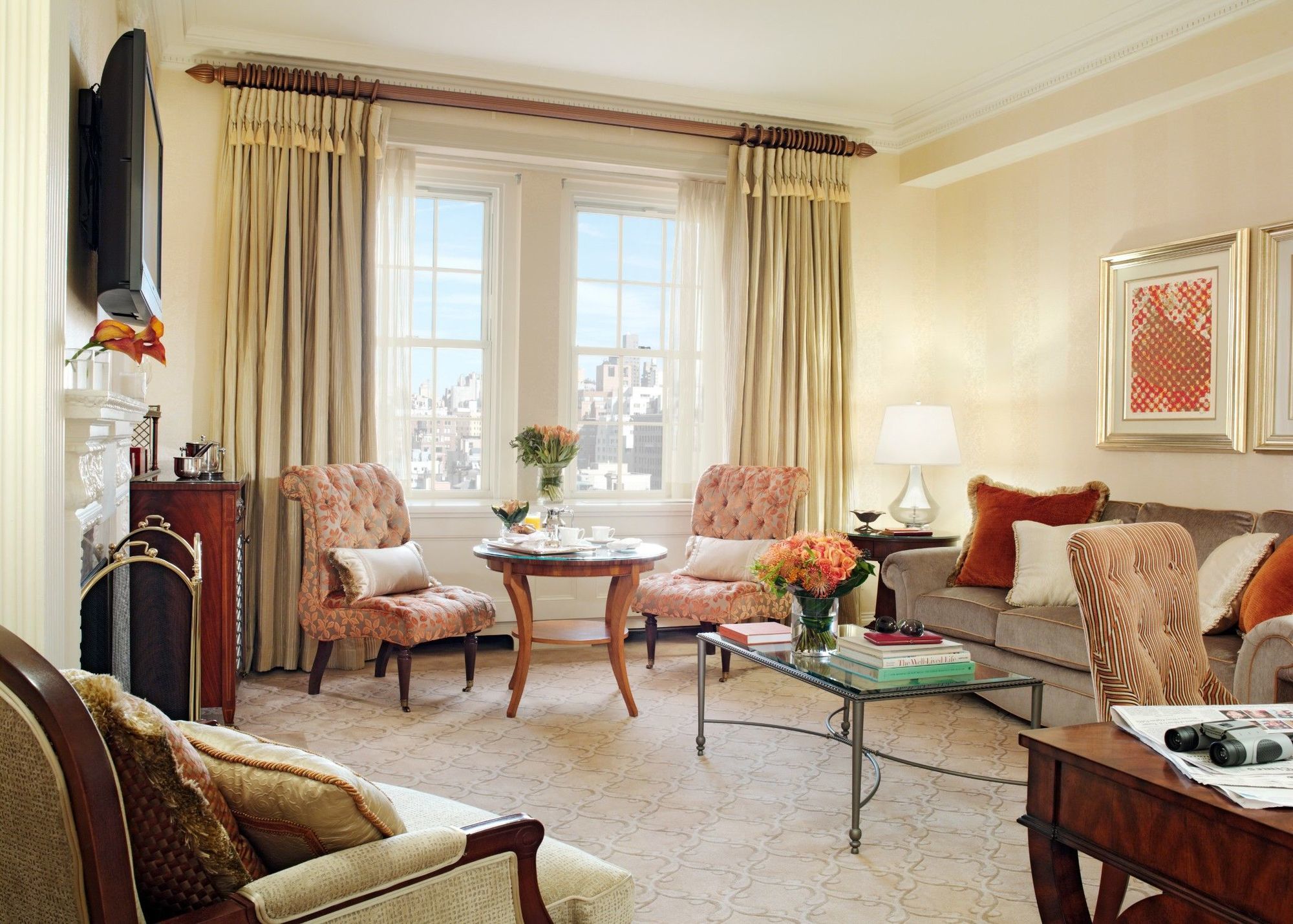 โรงแรมเดอะปิแอร์อะทาจ นิวยอร์ก ห้อง รูปภาพ Living room